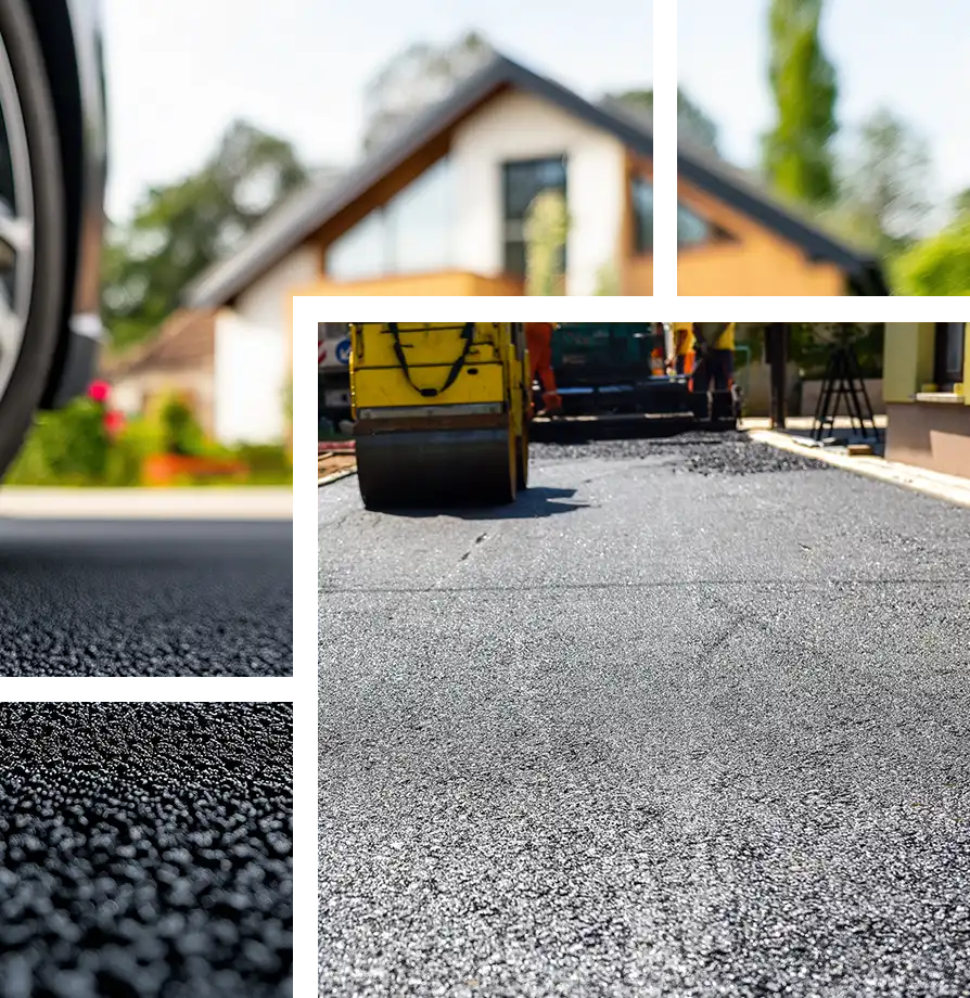 Tarmac and Paved Driveway